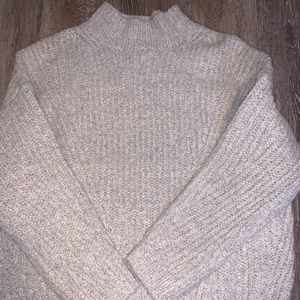 Mock neck sweater